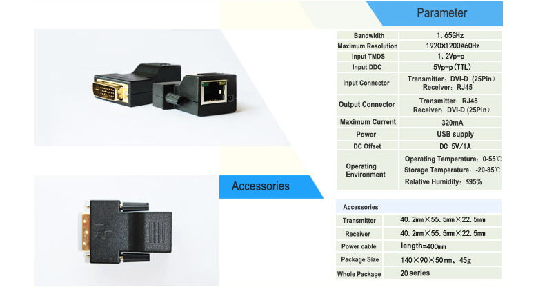 DE-10 DVI Extender