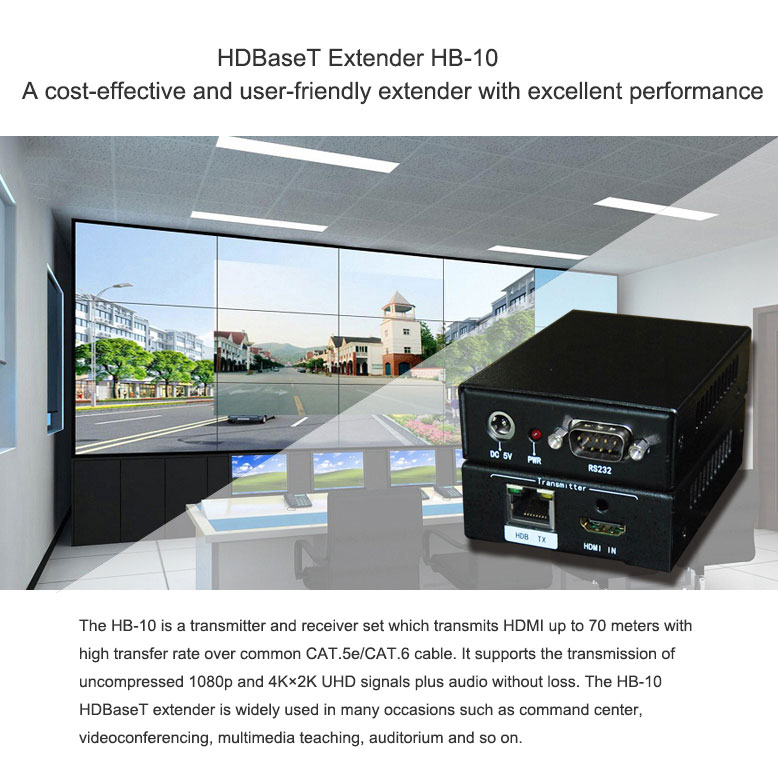 HB-10 HDBaseT Extender